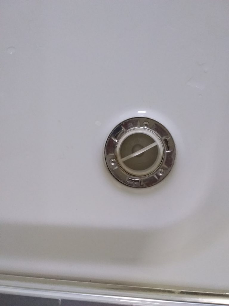 Duschwanne Emaille Abplatzung repariert